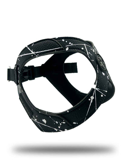 Limited edition hand painted french bulldog harness by MAGNUS Canis.